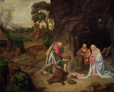 Adorazione dei pastori, 1510 da Giorgio Giorgione